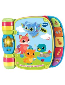 Vtech Dierenvriendjes liedjesboek blauw