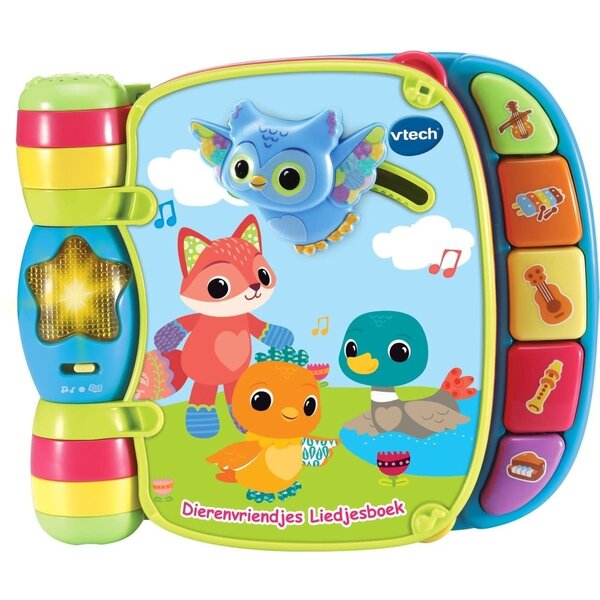 Vtech Dierenvriendjes liedjesboek blauw