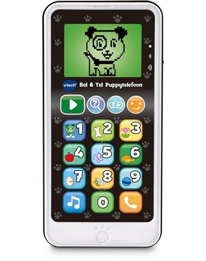 Vtech Bel en Tel Puppy telefoon wit