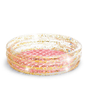 Intex Zwembad met glitter, opblaasbare bodem 86x25 cm
