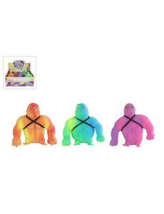  Jungle Expedition Super stretch gorilla Neon  in 3 kleuren - 12cm