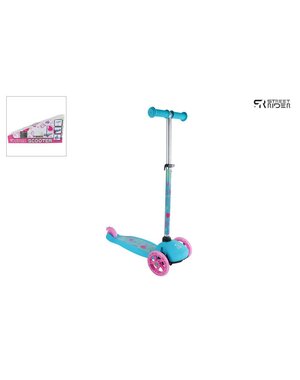  Street Rider 3 wiel Step met verstelbaar stuur roze