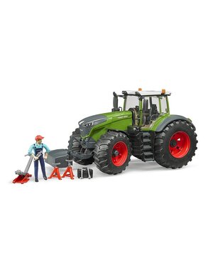 Bruder 4041 - Fendt 1050 Vario met monteur en garage accessoires