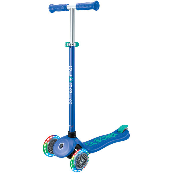 Step Globber Primo Plus Lights Navy Blue