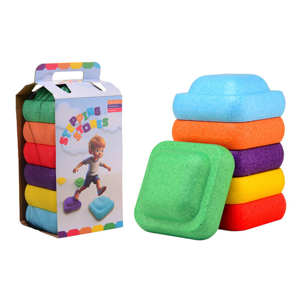 JohnToy Stap Stenen - 6 stuks