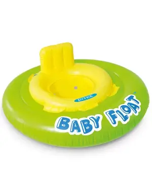Intex Baby float groen geel