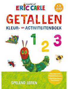 Gottmer Rupsje Nooitgenoeg - getallen kleur- en doeboek