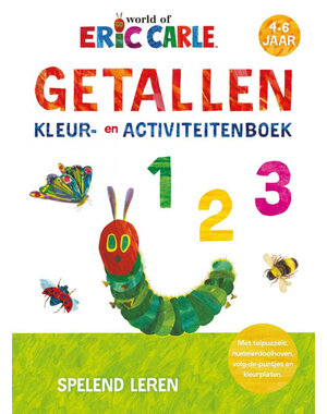 Gottmer Rupsje Nooitgenoeg - getallen kleur- en doeboek