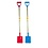 Summertime Strandschep vierkant  - 106 cm rood of blauw