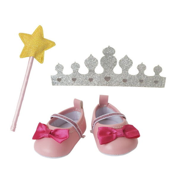 Heless Accessoiereset Ballerina's, glitterkroon en toverstaf