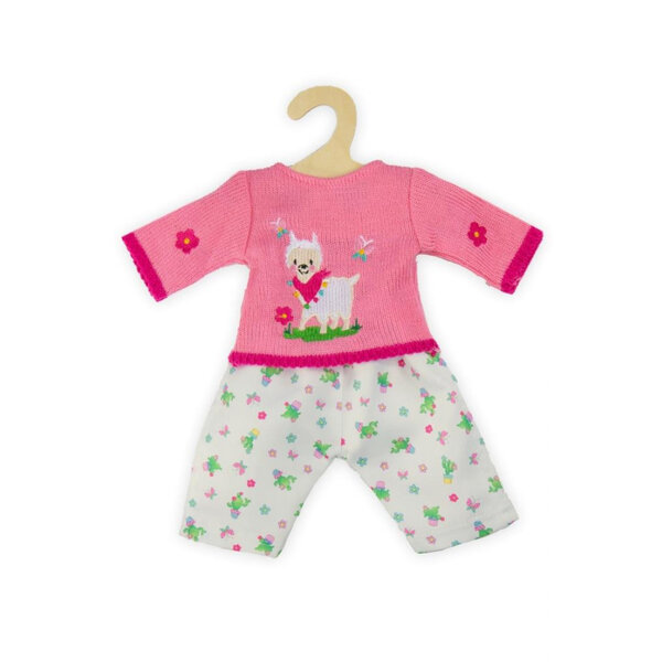 Heless Trui roze met broek Alpaca (38-45 cm)