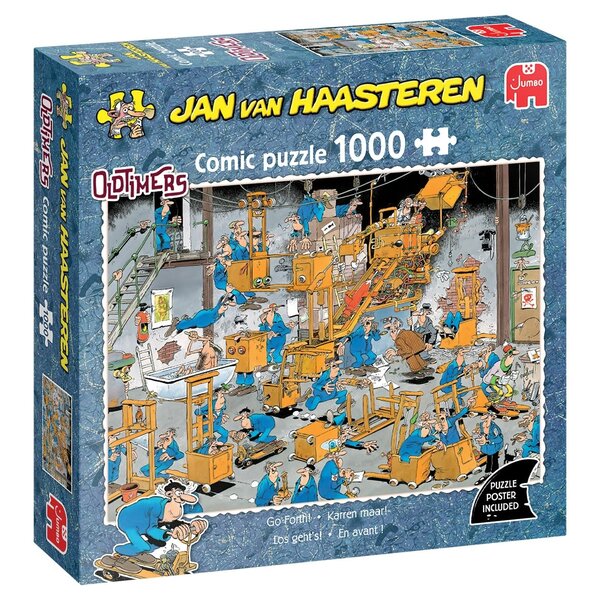 Jumbo Oldtimers Karren Maar! 1000 stukjes