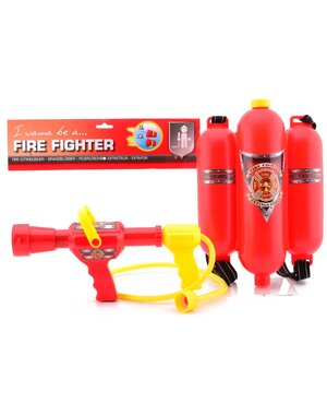 JohnToy Waterpistool Rugzak Brandweer