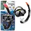 SportX Duikbril met snorkel (Adult) zwart