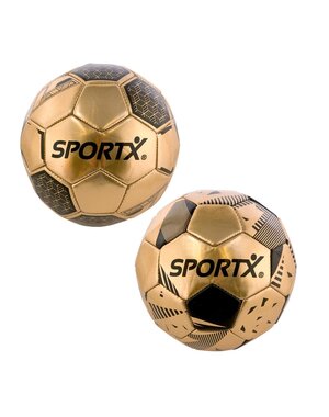 SportX Mini voetbal Gold metallic - 180 gr.