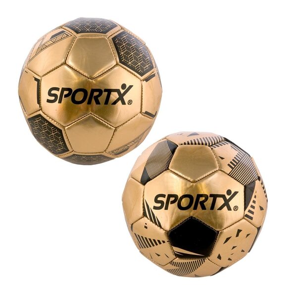 SportX Mini voetbal Gold metallic - 180 gr.