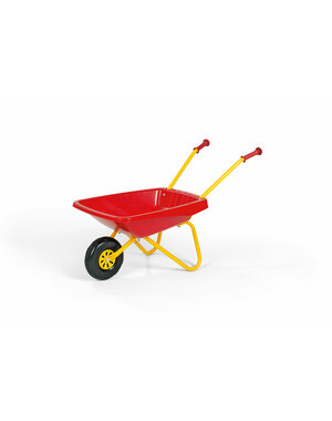 Rolly Toys Rolly Kruiwagen geel/rood met kunstof bak