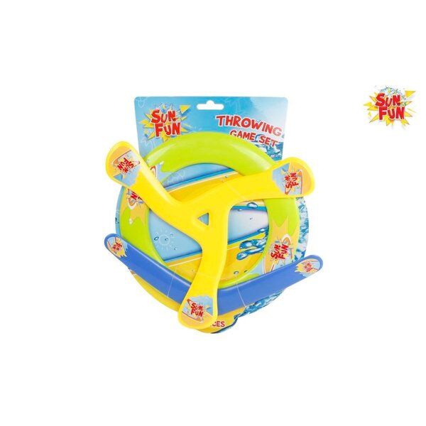 Sun Fun Werp spel 3 delig - 25-30 cm
