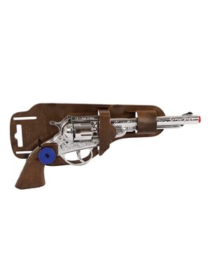  Klappertjes pistool Cowboy Pecos - 8 schots