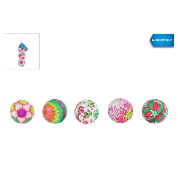 Gametime Ballenset 3 stuks in net - 9 cm