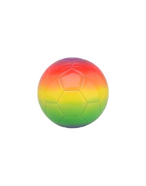 JohnToy Voetbal Regenboogkleuren - 350 gram