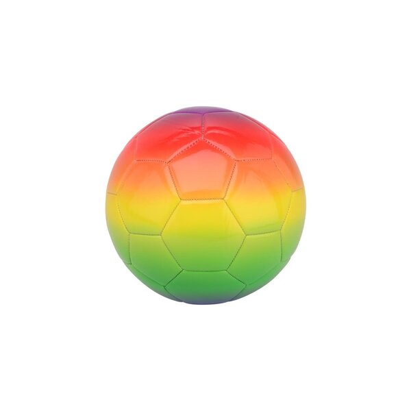 JohnToy Voetbal Regenboogkleuren - 350 gram