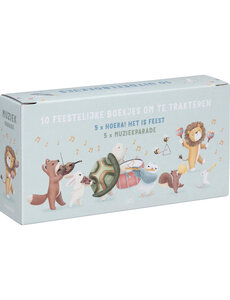 Little Dutch Uitdeelboekjes Hoera het is Feest! - 10 stuks
