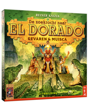 999 Games De Zoektocht naar El Dorado: Gevaren & Muisca uitbreiding