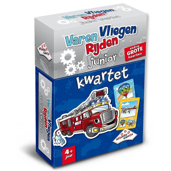 Identity Games Kwartet - Varen, vliegen en rijden junior