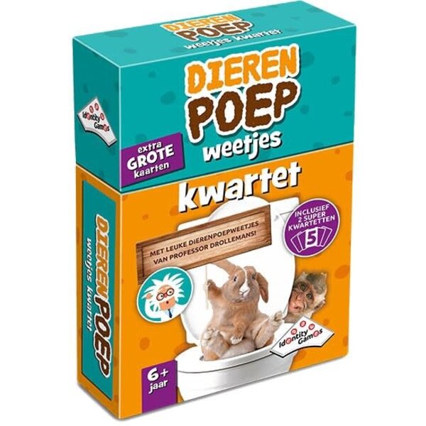 Identity Games Weetjes kwartet - Dierenpoep
