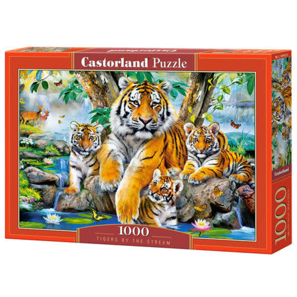 Castorland Tigers by the Stream