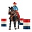 Schleich 42576 - Barrel racing met cowgirl