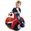 Jamara Skippy Tractor Massey Ferguson met pomp