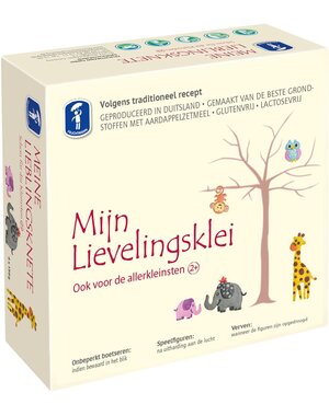  Feuchtmann Mijn Lievelingsklei - 4 potjes Pastelkleuren - Glutenvrij