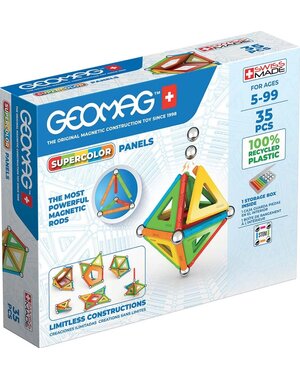  Geomag Supercolor Panels Recycled 35 stuks