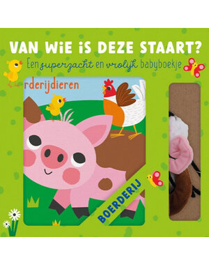 Lantaarn publishers Van wie is deze staart? Boerderij knuffelboekje
