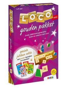 Zwijsen Loco Mini starterspakket - Gouden editie met 4 boekjes