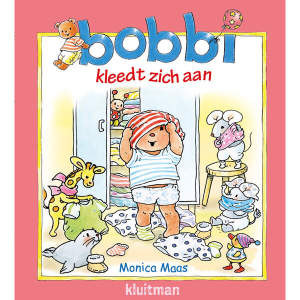Kluitman Bobbi kleedt zich aan