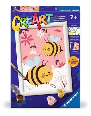 Ravensburger Schilderen op nummer - Gelukkig bijen (Happy Bumblebees)