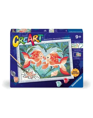 Ravensburger Schilderen op nummer - Verliefde visjes