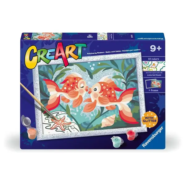 Ravensburger Schilderen op nummer - Verliefde visjes