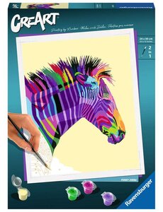 Ravensburger Schilderen op nummer - Zebra
