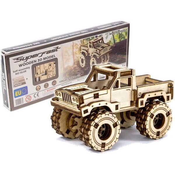 Wooden City - Monster Truck 3