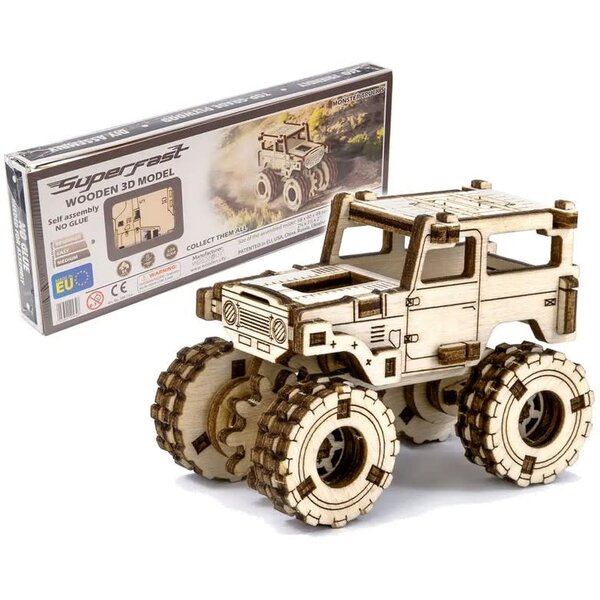 Wooden City - Monster Truck 5