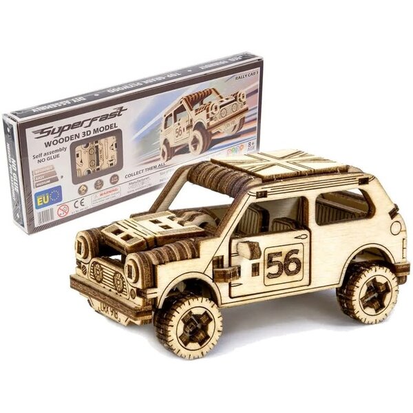 Wooden City - Rally Car 1