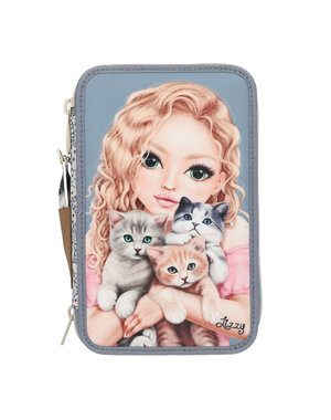 TOPModel 3-vaks etui CAT LOVE