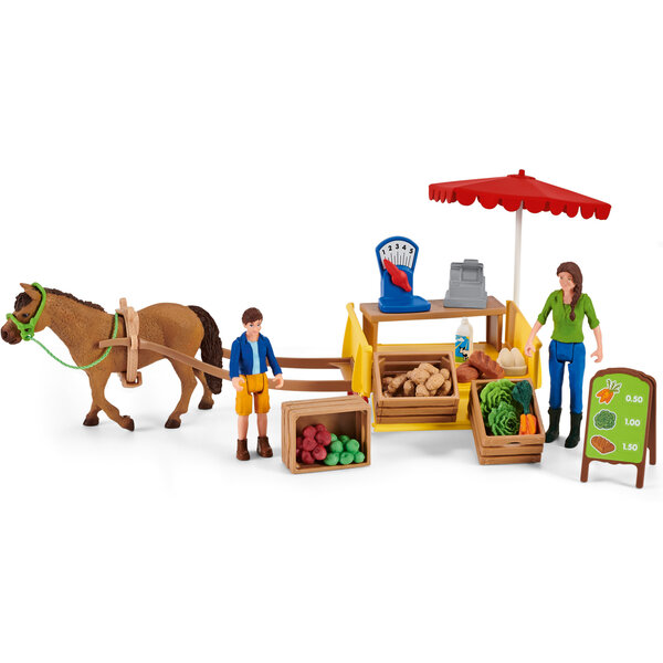 Schleich 42528 - Mobiele boerenkraam