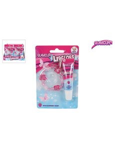  Glamour Lipgloss met frambozensmaak en armband