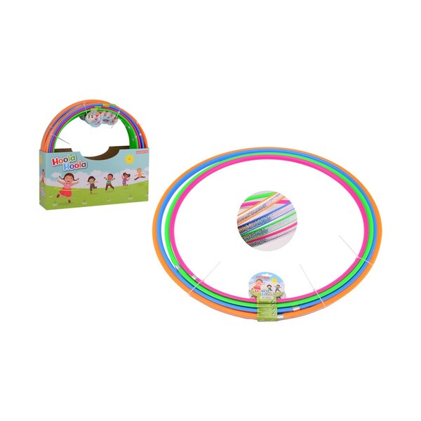 JohnToy Hoela hoep met laserprint en kralen