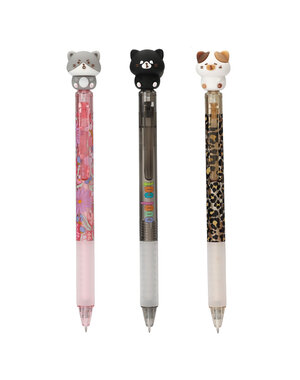 TOPModel PENfection uitwisbare gelpen met kattentopper